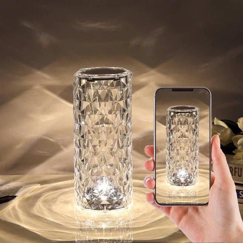 Kristall-Lampe - Diese Lampe erzeugt eine nie dagewesene Atmosphäre!