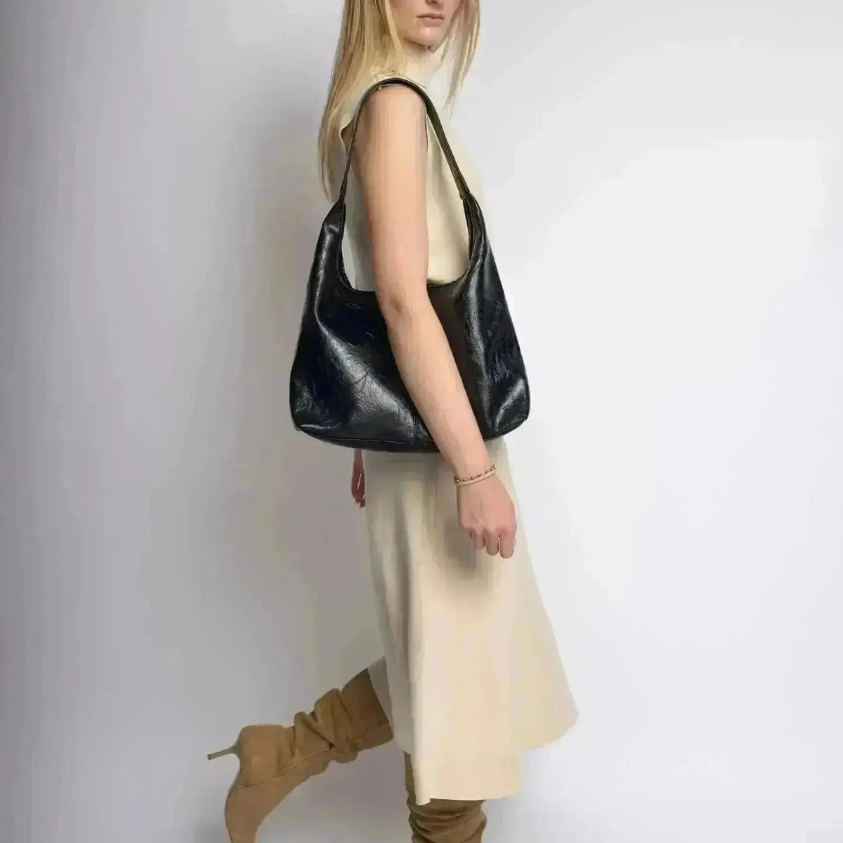 LederCharme™ Elegante Damen-Schultertasche in Vintage-Optik