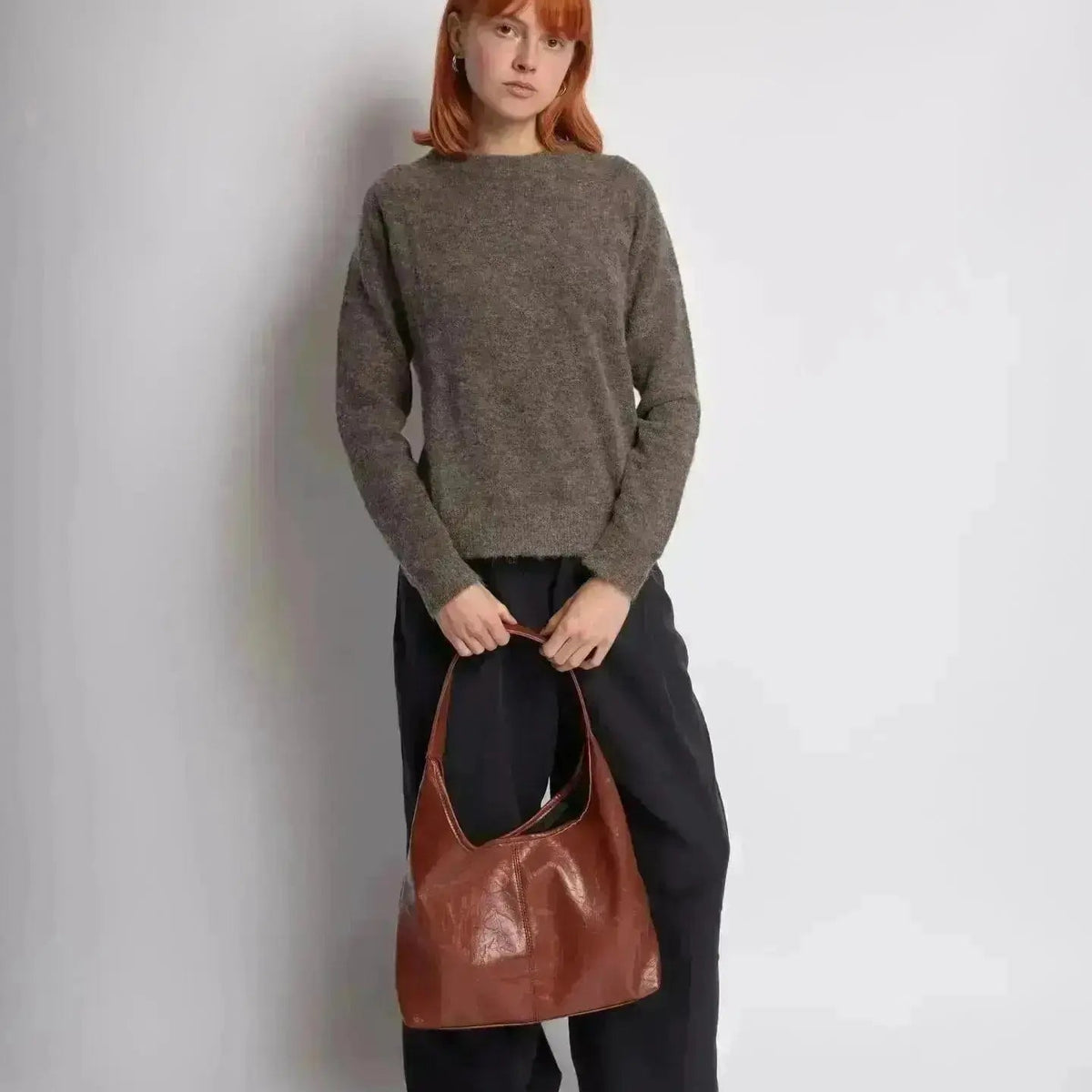 LederCharme™ Elegante Damen-Schultertasche in Vintage-Optik