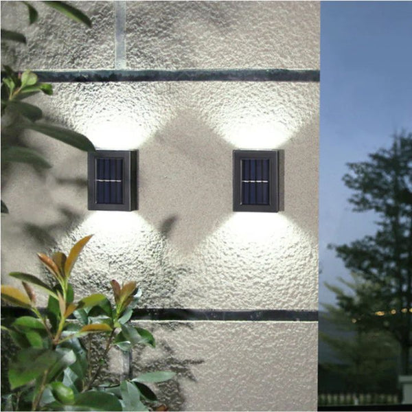 1+1 GRATIS | DuoBeam - Solar-Doppel-Schatten-Wandleuchte