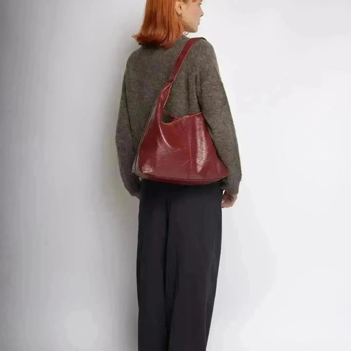LederCharme™ Elegante Damen-Schultertasche in Vintage-Optik