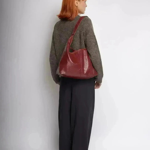 LederCharme™ Elegante Damen-Schultertasche in Vintage-Optik