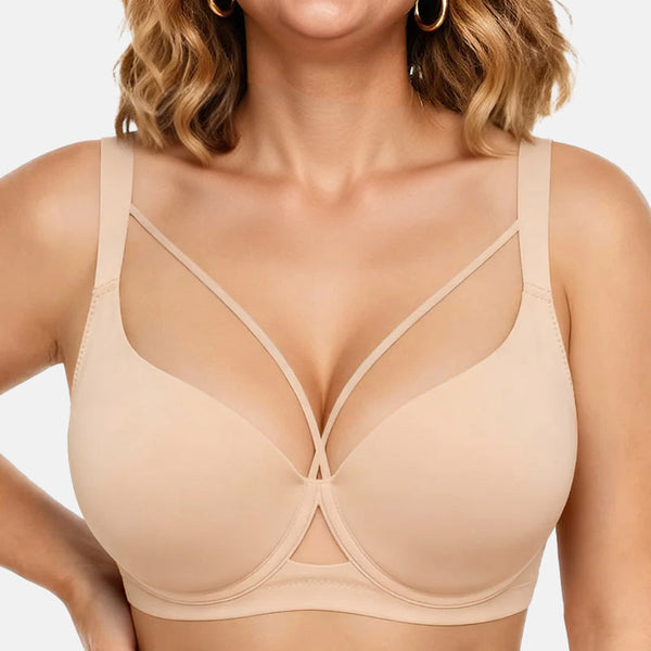 DekolletéTraum™ Nahtloser Push-up-BH mit tiefem V-Ausschnitt
