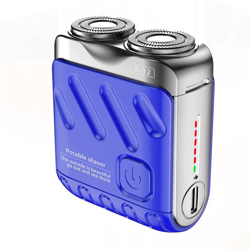 SwiftTrim™ - Mini Elektrischer Rotations-Dualring Taschenrasierer