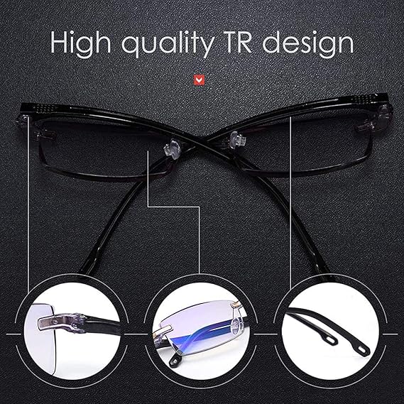 LensPro Lesebrille | Multifokal mit Smart-Zoom | Anti-Blaulicht | 50% Rabatt