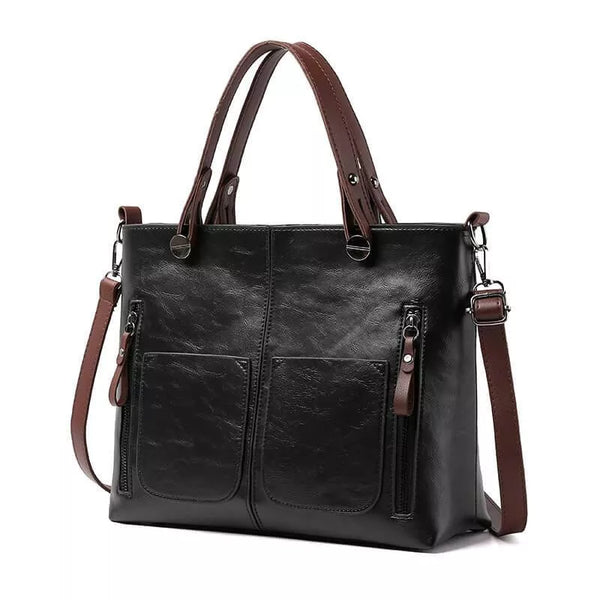 Damen Handtasche & Umhängetasche wasserdicht | Geräumig mit Fächern für Alltag & Reisen | 2-in-1 Trageweise, robust & langlebig