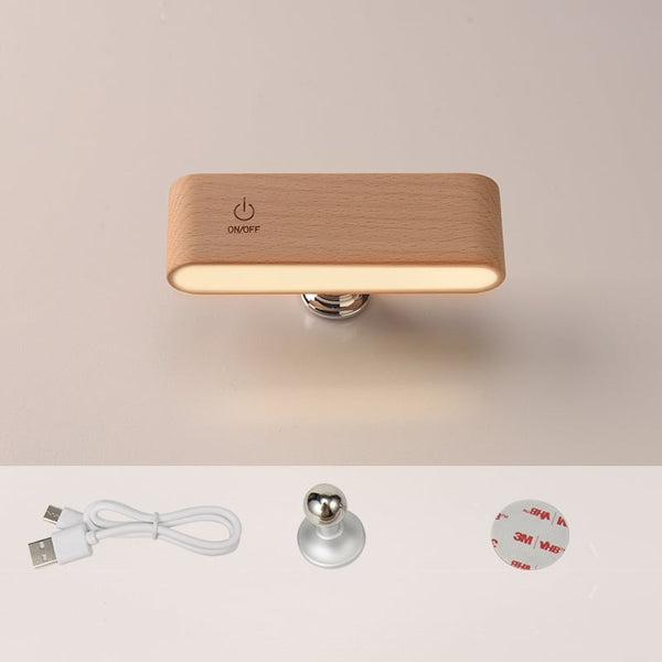 VeloCharge™ Wood Dock – Eleganz trifft mühelose 360° Lade- und Lichtsteuerung