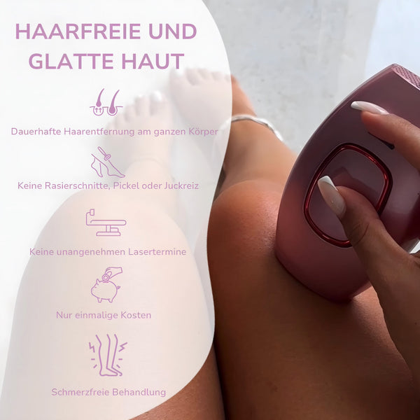 Venzani Ylvis IPL Hair Remover I Die führende Laser-Haarentfernung für Zuhause
