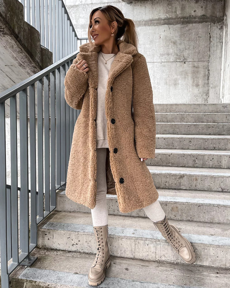 Tygo™ | Kunstpelz Übergroße Teddy Jacke | 50% RABATT!