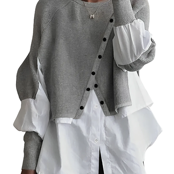 Damen Top locker & atmungsaktiv | Weicher Stoff, bequem & vielseitig | Casual Look für Alltag, Büro & Freizeit, S–3XL
