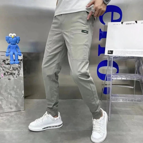 Herren Cargo-Hose mit Stretch-Komfort | Flexible Passform & Funktionstaschen | Für Alltag, Freizeit & Business Casual