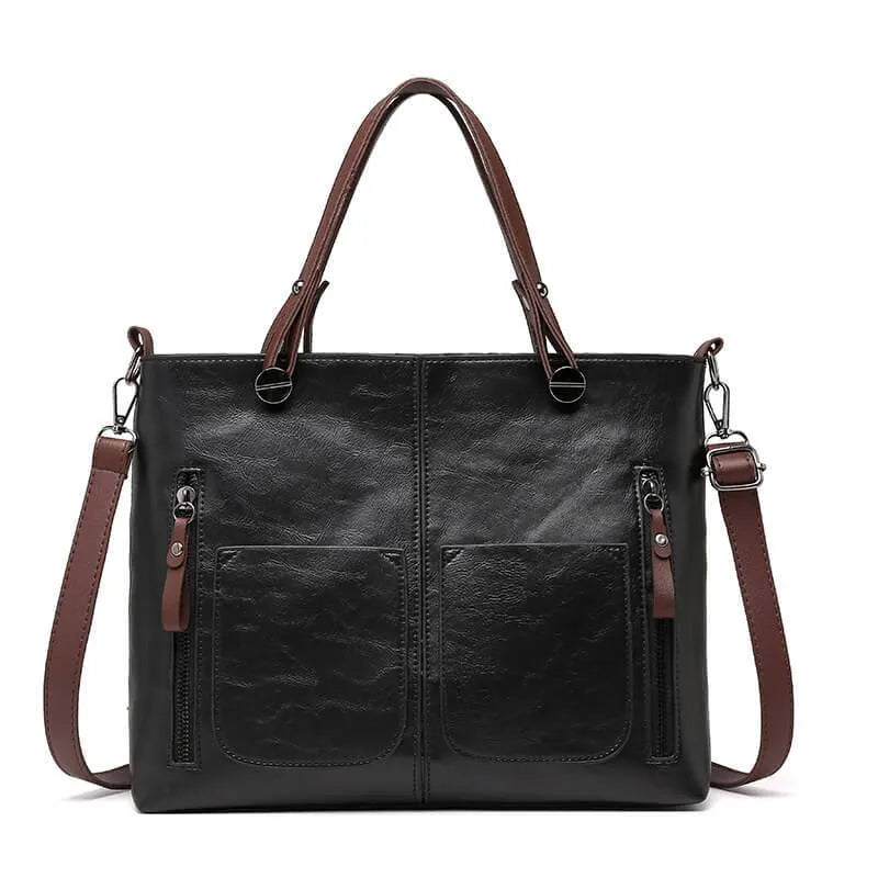 Damen Handtasche & Umhängetasche wasserdicht | Geräumig mit Fächern für Alltag & Reisen | 2-in-1 Trageweise, robust & langlebig