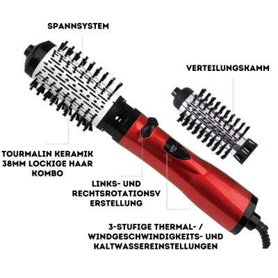 LuxeCurl™  — Mühelose Salonqualität für strahlenden Glanz, der alle Blicke auf sich zieht