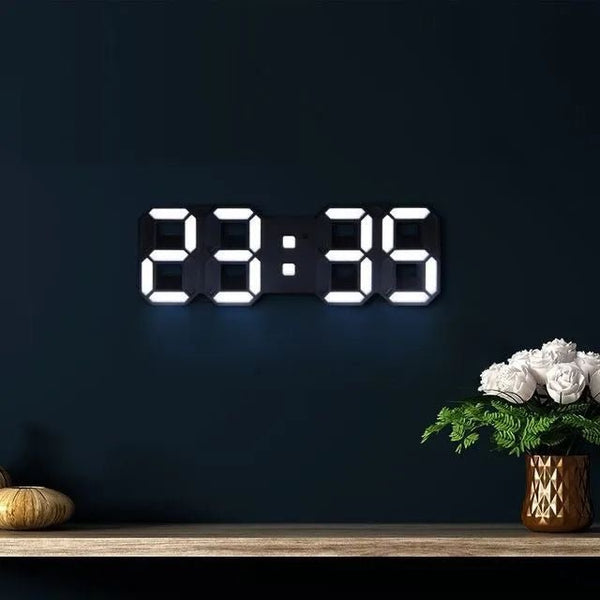 LumaPulse™ 3D LED Wanduhr – Verwandeln Sie Ihren Raum mit einem atemberaubenden, stimmungshebenden Leuchten