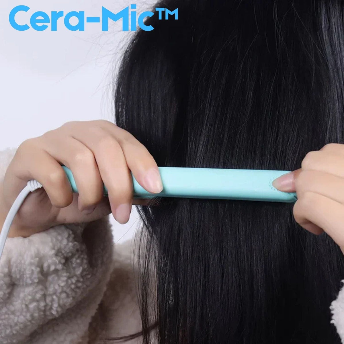 Mini Glätteisen & Lockenstab | Cera-Mic™ Keramik | 2-in-1 Styling | Reisegröße | Schonend & Schnell