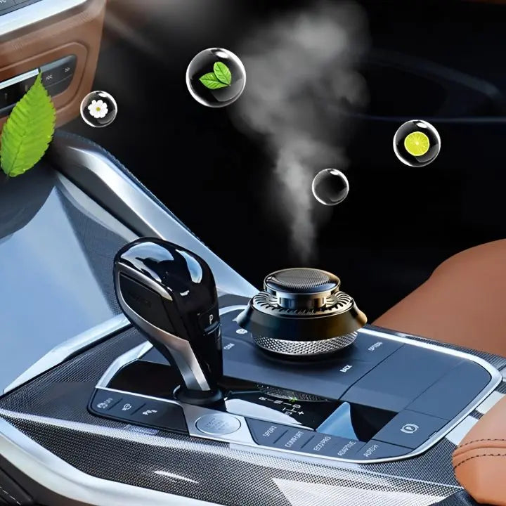 Auto-Geruchsentferner | Mit Frostschutzfunktion | Solarbetrieben & Langlebig | Für Auto & Büro