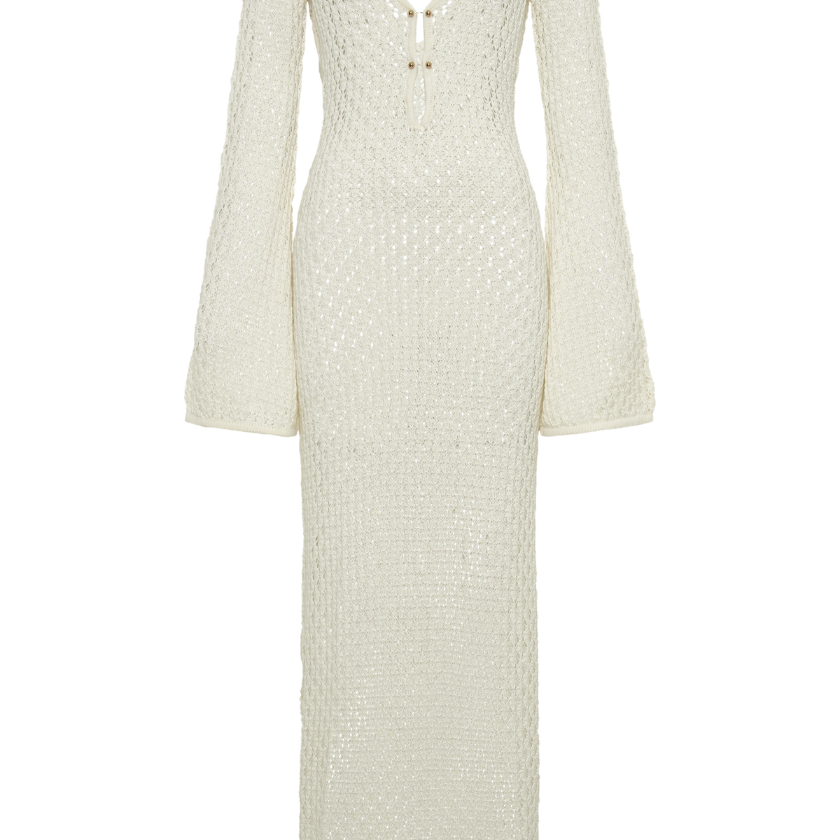Lorettie | Elegantes weißes Kleid