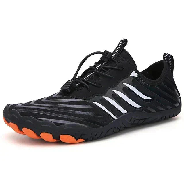 Unisex Sneaker mit Zehenschutz | Leicht, atmungsaktiv & flexibel | Barfußgefühl für Alltag & Freizeit