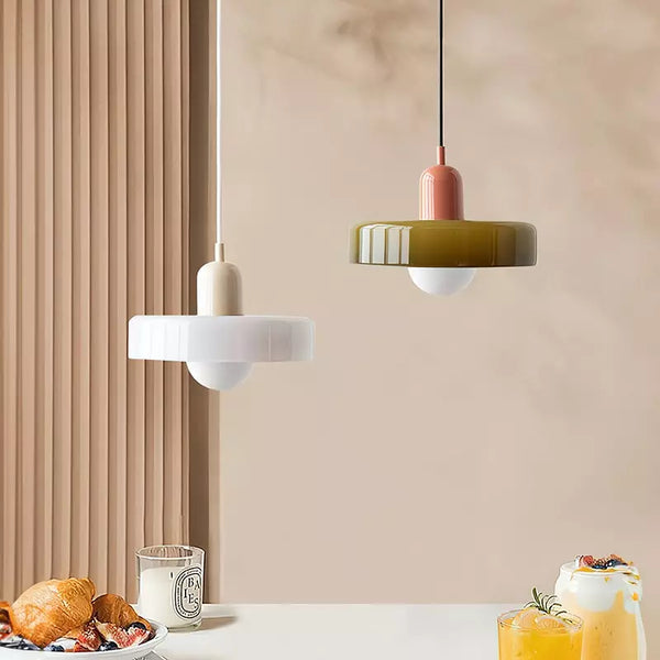 NordicGlass | Skandinavische Pendelleuchte | Hochwertiges Glasdesign | Warmes, diffuses Licht