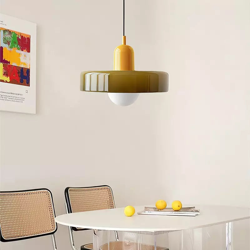 NordicGlass | Skandinavische Pendelleuchte | Hochwertiges Glasdesign | Warmes, diffuses Licht