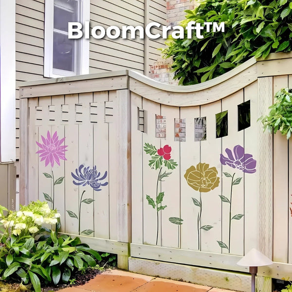 BloomCraft™ - Blühende Blumen Schablonen-Set [Letzter Tag Rabatt]