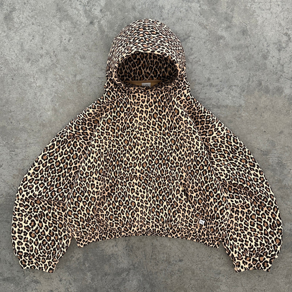 Elena | Unisex Kapuzenpulli mit Gepardenaufdruck