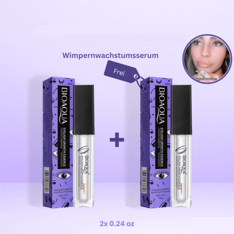 Bioaqua - ReineWimpern™ Wimpernwachstumsserum (1+1 gratis)