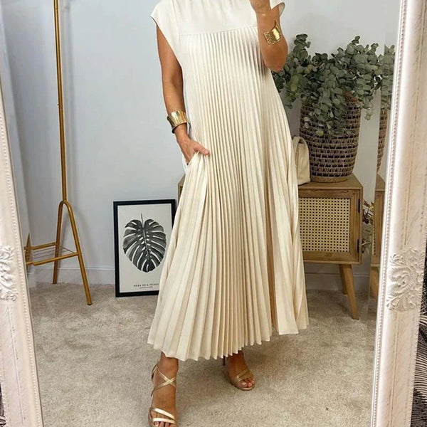 Artemis™ - Ärmelloses Faltenkleid
