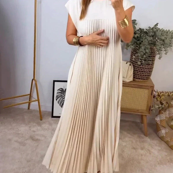 Artemis™ - Ärmelloses Faltenkleid