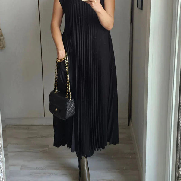 Artemis™ - Ärmelloses Faltenkleid