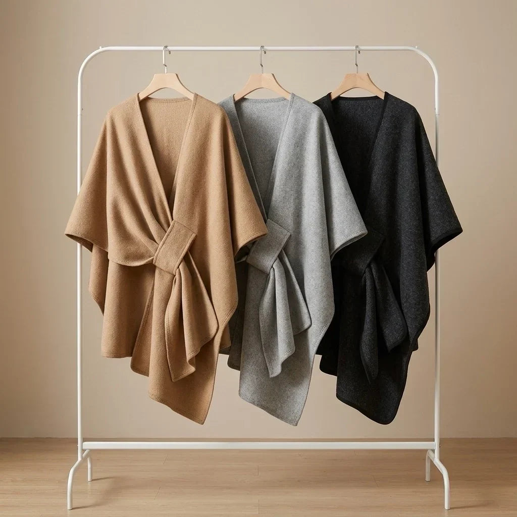 SanftHülle™ Damen Poncho-Schal