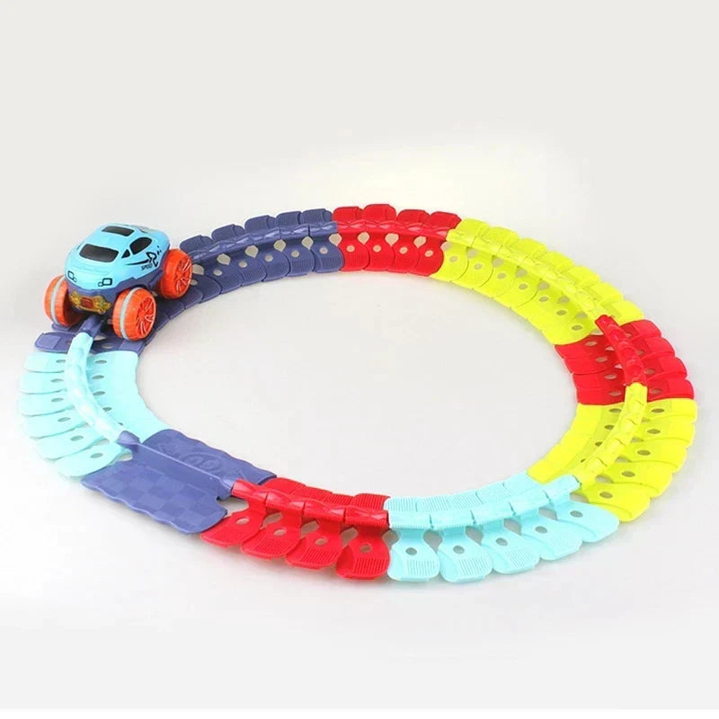 SpeedFlex™ | Convertible Car Track mit Serpentinen-Technologie für endlosen Spaß