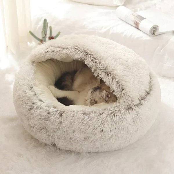 SchnurrNest™ Kuscheliger Schlafkorb für den ultimativen Komfort deiner Katze