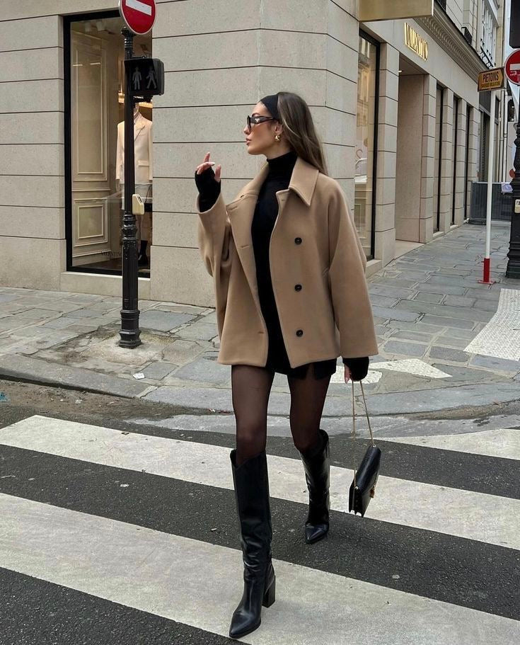 Jazzy | Oversize Wollmantel für stilvolle Winterlooks