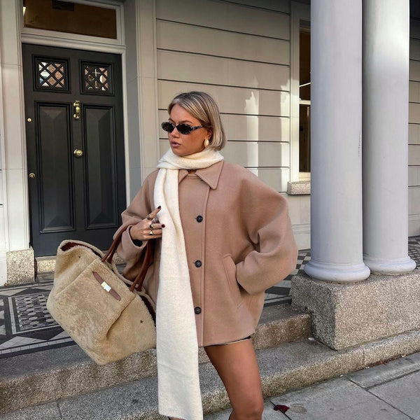 Jazzy | Oversize Wollmantel für stilvolle Winterlooks