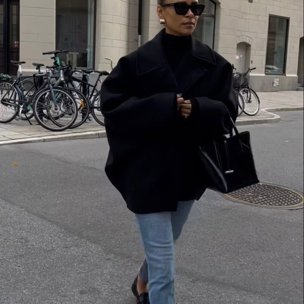 Jazzy | Oversize Wollmantel für stilvolle Winterlooks