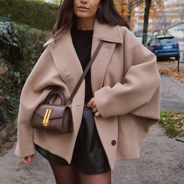 Jazzy | Oversize Wollmantel für stilvolle Winterlooks