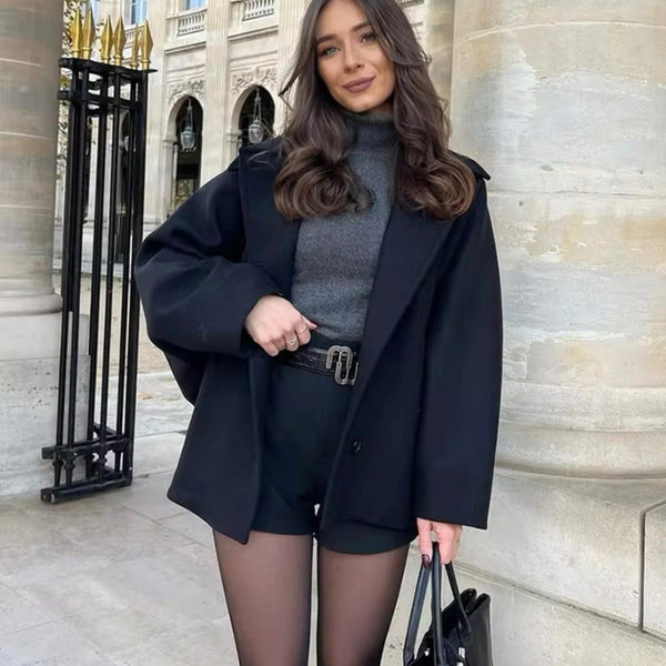 Jazzy | Oversize Wollmantel für stilvolle Winterlooks