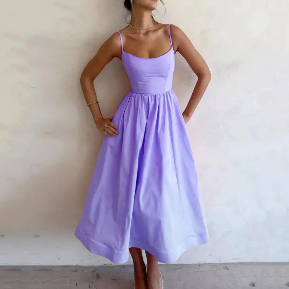 Damen Sommerkleid mit schmeichelnder Passform | Fließend & elegant für Party, Date & Urlaub | Größen S–2XL