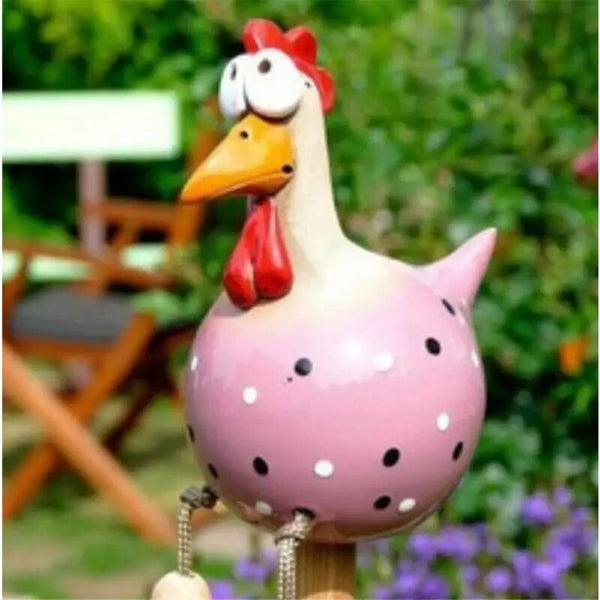 Venzani's | Keramik Huhn Garten Dekor