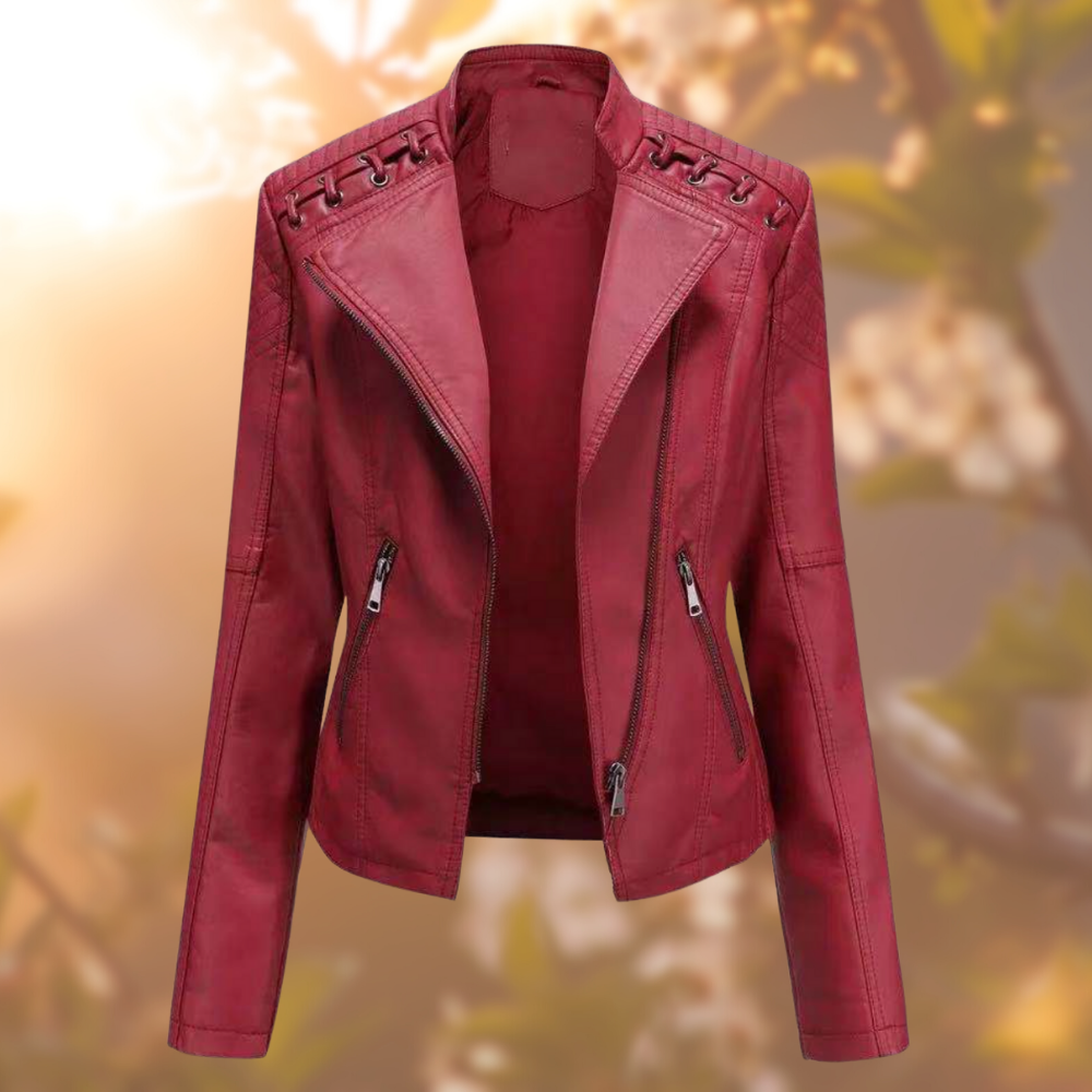 Elisa Lederjacke – Stilvoll und zeitlos!