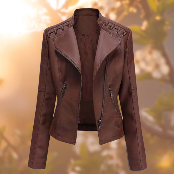 Elisa Lederjacke – Stilvoll und zeitlos!