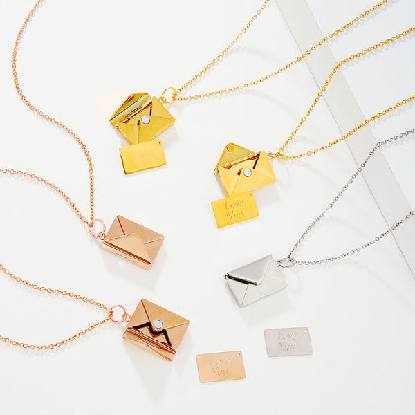Halskette Damen | Freundschaftskette mit Anhänger | Gold, Silber & Roségold | LiebeKette