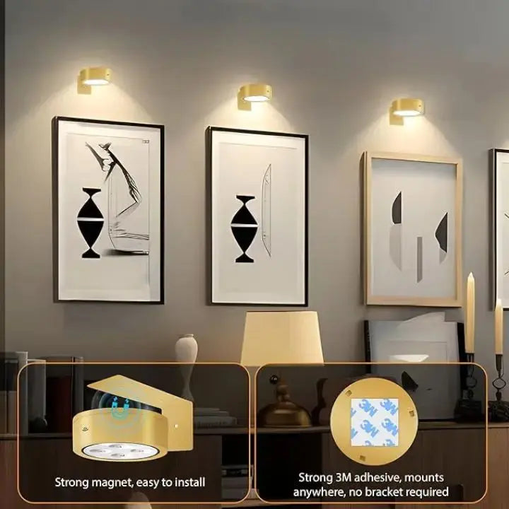 1+1 Gratis | Magnetische LED-Bilderleuchte – Ihre Werke perfekt inszeniert