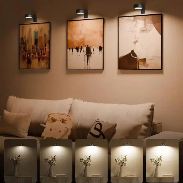 1+1 Gratis | Magnetische LED-Bilderleuchte – Ihre Werke perfekt inszeniert