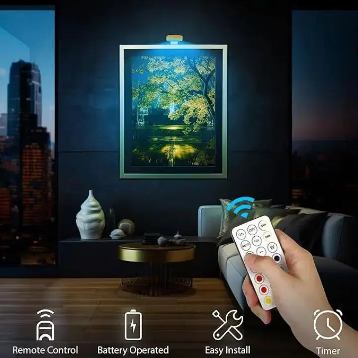 1+1 Gratis | Magnetische LED-Bilderleuchte – Ihre Werke perfekt inszeniert