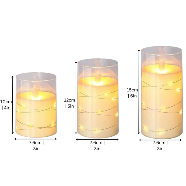 LED Kerzen mit Fernbedienung & Timer | LED Kerzen Set | ScheinLicht