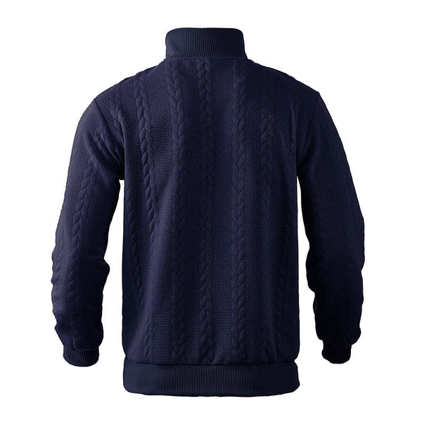 Benn | Pullover mit Viertelreißverschluss