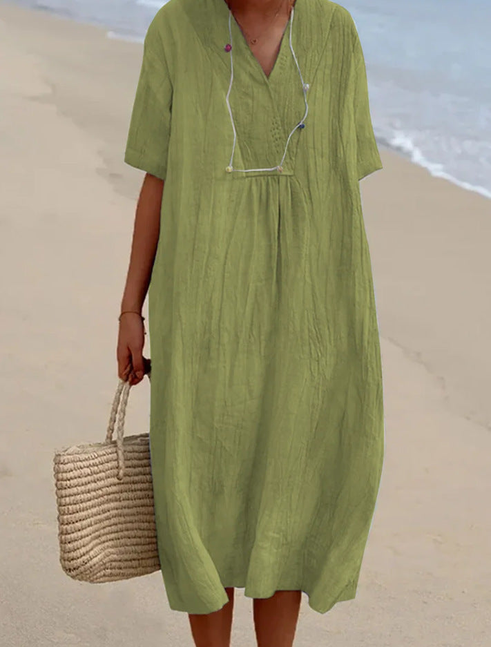 Sheena™ - Kleid aus Leinen