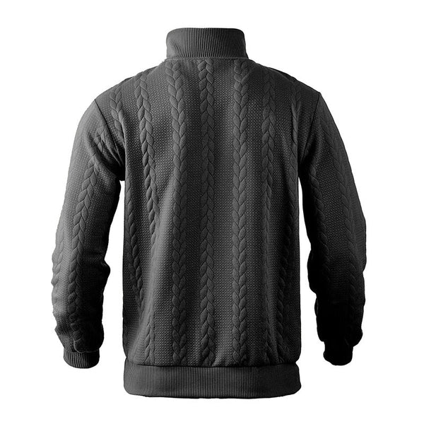 Benn | Pullover mit Viertelreißverschluss